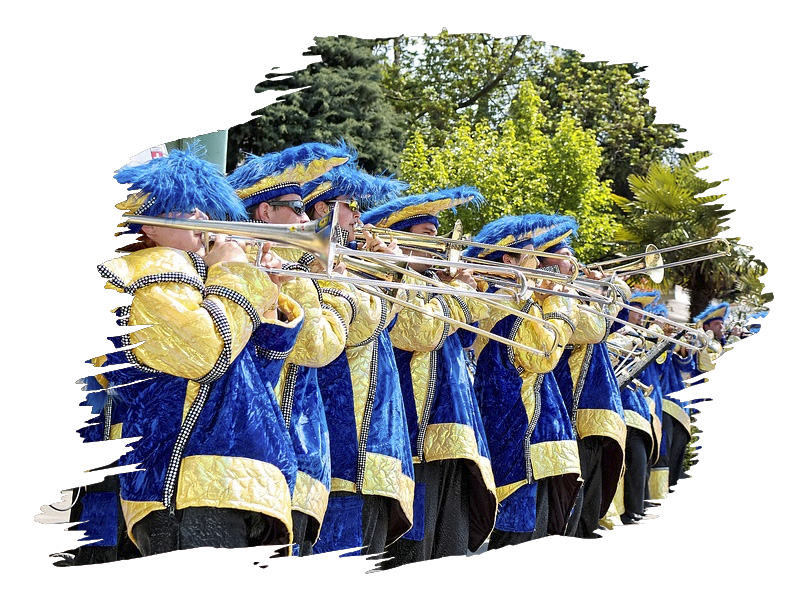 Charanga, batucada, orquestas y mariachis